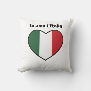 Ik hou van het kussen van Italië.