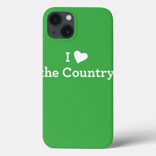 Ik hou van het land Case-Mate iPhone case (Achterkant)