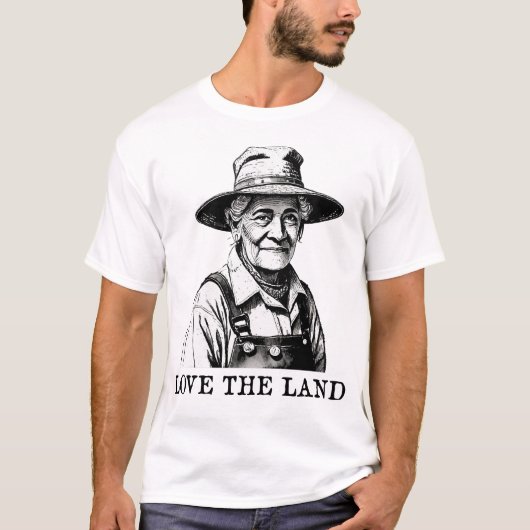 Ik hou van het land t-shirt (Voorkant)