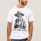 Ik hou van het land t-shirt (Voorkant)