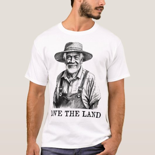 Ik hou van het land t-shirt (Voorkant)