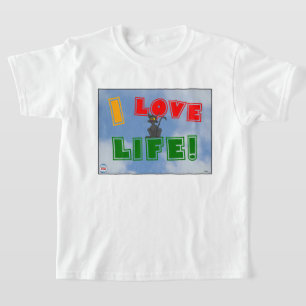 Ik hou van het leven! T-Shirt