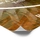 Ik hou van het licht van de eerlijkheid Bijbel Ver Poster (Hoek)