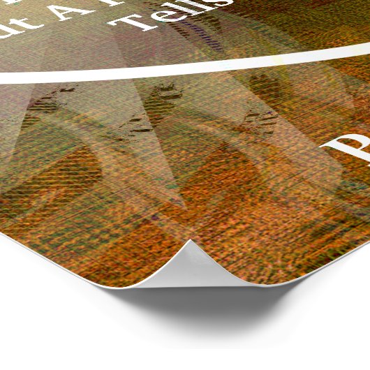 Ik hou van het licht van de eerlijkheid Bijbel Ver Poster (Hoek)