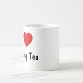 Ik hou van het maken van thee koffiemok (Center)