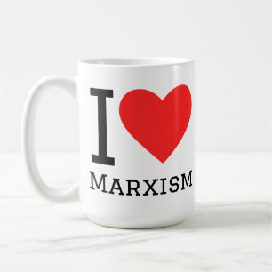 Ik hou van het marxisme koffiemok