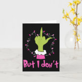 Ik hou van het matchen van kerst Shirten, maar ik  Kaart (Gele Bloem)