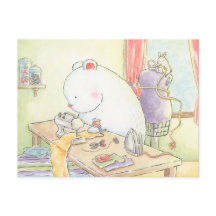 Ik hou van het naaien van polaire beren konijnenaq