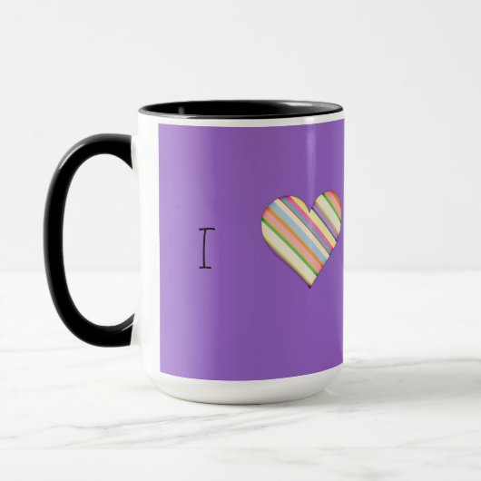 Ik hou van het oppassen van mijn oma - mok (Links)