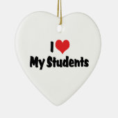 Ik hou van het Ornament van mijn studenten (Rechts)