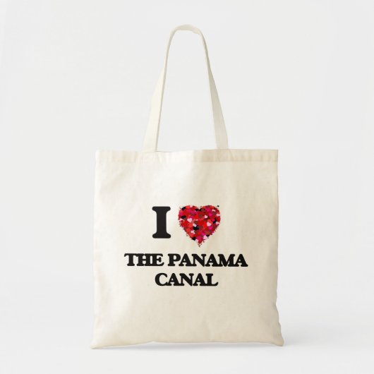 Ik hou van het Panama Canal Tote Bag (Voorkant)