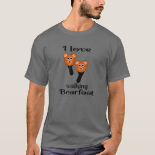 Ik hou van het rondlopen, grappig design. t-shirt