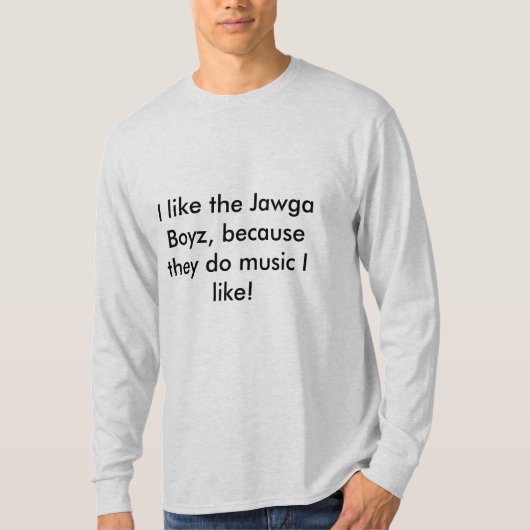 Ik hou van het shirt Jawga Boyz (Voorkant)