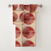 Ik hou van het spelen van cricket-tijd naar nieuwe bad handdoek (Insitu)