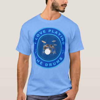 Ik hou van het spelen van de Drums (2) T-shirt