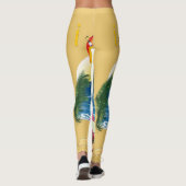 Ik hou van het strand in de zomer leggings (Achterkant)
