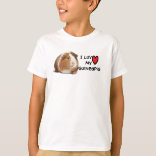 Ik hou van het T-shirt van Mijn Guinee