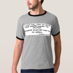 Ik hou van het team dat je haat, Howard Tayler T-shirt