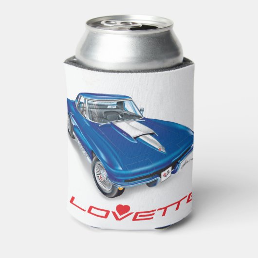 IK HOU VAN HET UNIEKE AUTO-ONTWERP BLIKJESKOELER (Blikje Achterkant)