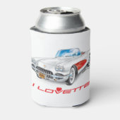 IK HOU VAN HET UNIEKE AUTO-ONTWERP BLIKJESKOELER (Blikje Achterkant)