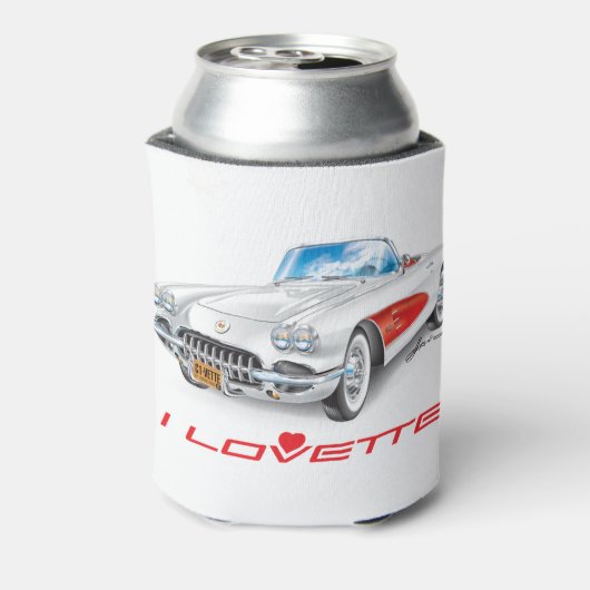 IK HOU VAN HET UNIEKE AUTO-ONTWERP BLIKJESKOELER (Blikje Achterkant)