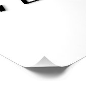 IK HOU VAN HET UNIEKE AUTO-ONTWERP PERFECT POSTER (Hoek)