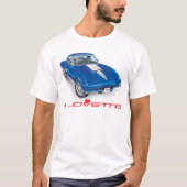 IK HOU VAN HET UNIEKE AUTO-ONTWERP T-SHIRT (Voorkant)