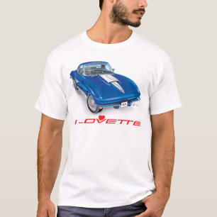 IK HOU VAN HET UNIEKE AUTO-ONTWERP T-SHIRT