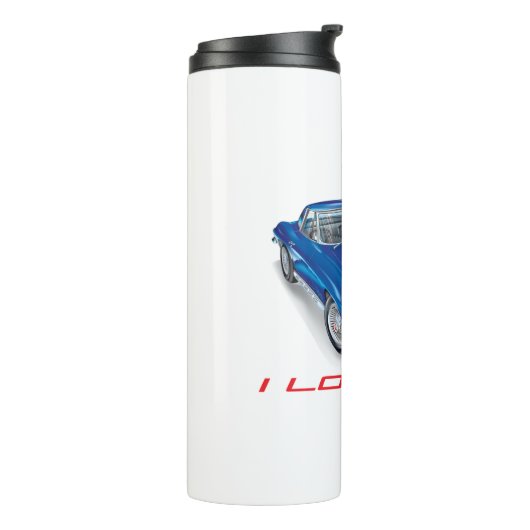 IK HOU VAN HET UNIEKE AUTO-ONTWERP THERMOSBEKER (Gedraaid links)