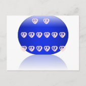 Ik hou van het Verenigd Koninkrijk Briefkaart (Voorkant)