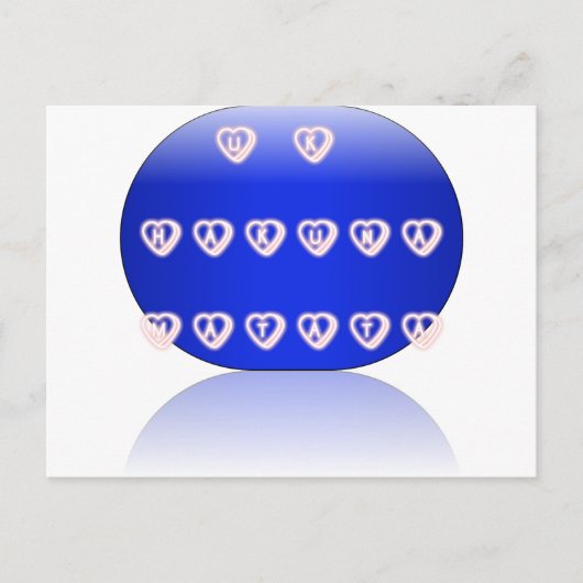 Ik hou van het Verenigd Koninkrijk Briefkaart (Voorkant)