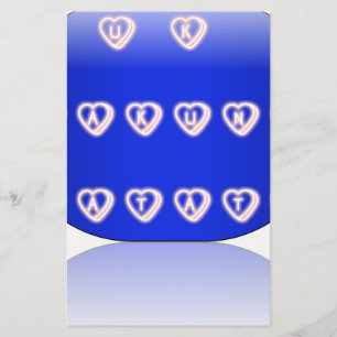 Ik hou van het Verenigd Koninkrijk Briefpapier