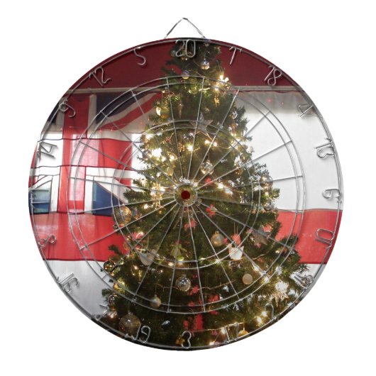 Ik hou van het Verenigd Koninkrijk Holiday Special Dartbord (Voorkant)