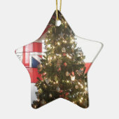 Ik hou van het Verenigd Koninkrijk Holiday Special Keramisch Ornament (Links)