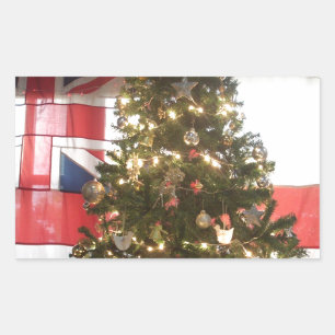 Ik hou van het Verenigd Koninkrijk Holiday Special Rechthoekige Sticker