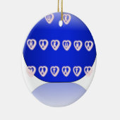 Ik hou van het Verenigd Koninkrijk Keramisch Ornament (Rechts)