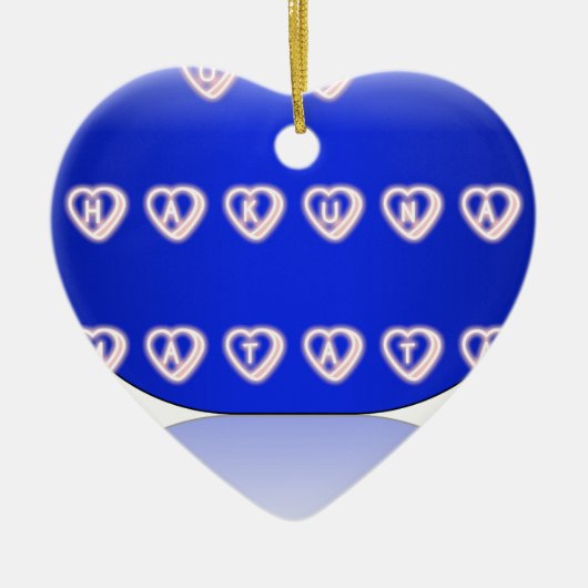 Ik hou van het Verenigd Koninkrijk Keramisch Ornament (Voorkant)