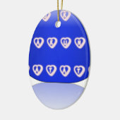 Ik hou van het Verenigd Koninkrijk Keramisch Ornament (Links)