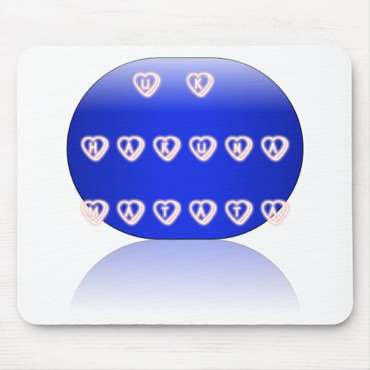 Ik hou van het Verenigd Koninkrijk Muismat (Voorkant)