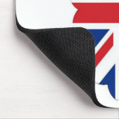 Ik hou van het Verenigd Koninkrijk Muismat (Hoek)