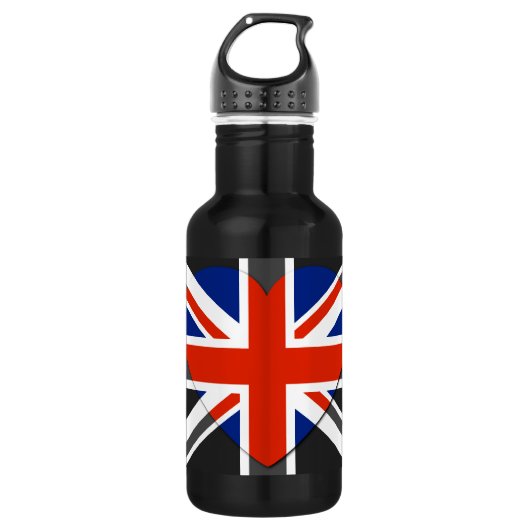 Ik hou van het Verenigd Koninkrijk - - Waterfles (Voorkant)