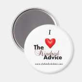 Ik hou van het vriendelijke advies magneet (Voorkant / Achterkant)