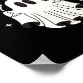 Ik hou van het vuile Halloween Dirty Martini Ghost Poster (Hoek)