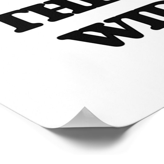 Ik hou van het World Wide Web Poster (Hoek)