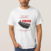 Ik hou van het zinken van U-Boats T-shirt (Voorkant)
