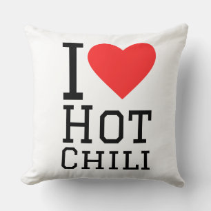 Ik hou van hete chili kussen