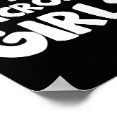 Ik hou van hete lacrosse meisjes grappige hart spo poster (Hoek)