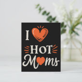 Ik hou van hete moeders ik hart hete moeders benau (Staand voorkant)