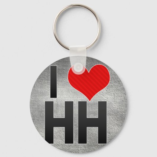 Ik hou van HH Sleutelhanger (Voorkant)