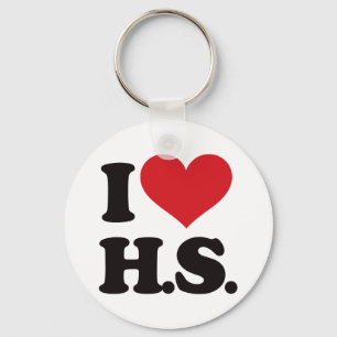 Ik hou van High School. Sleutelhanger